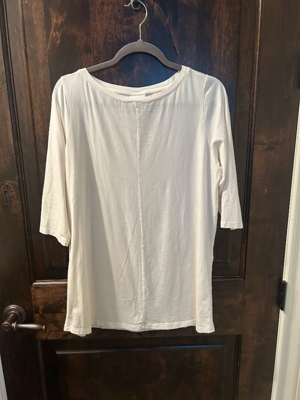 JJill light weight tunic top - 3/4 length sleeve - Medium